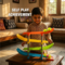 4 Layer Flipping Car Track Set with 2 Bblowing Led Cars (CTS1)